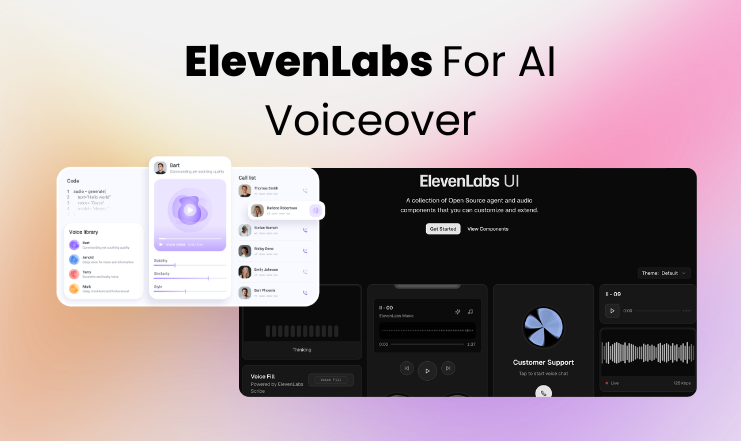 ElevenLabs — For AI Voiceover